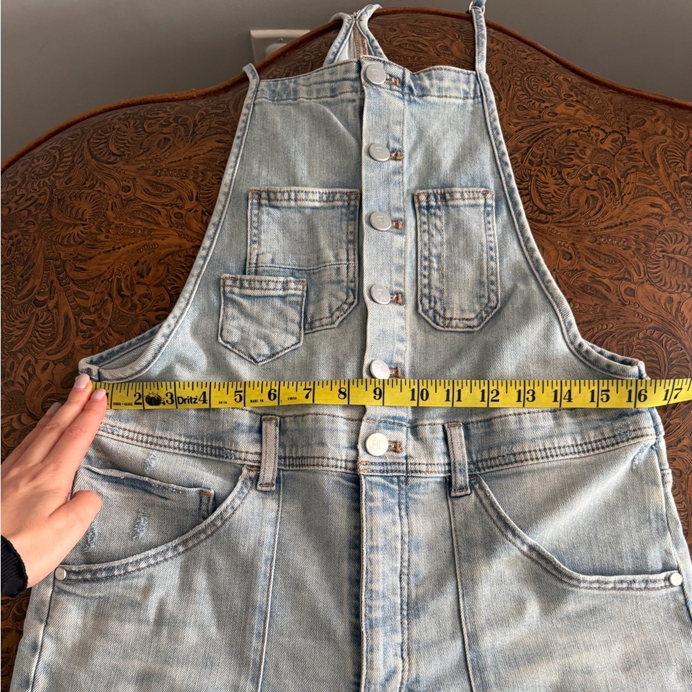 Anthropologie Pilcro Light Blue Denim Overalls - Picture 10 of 14